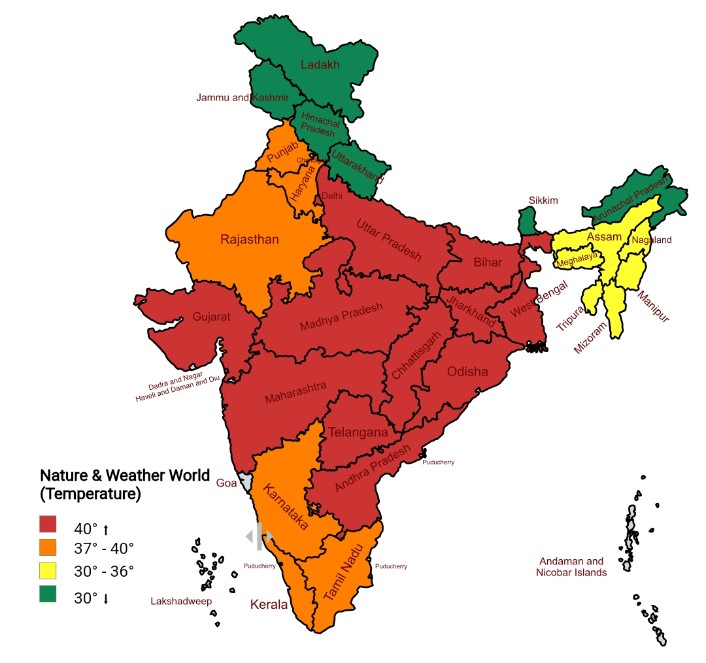 তাপপ্রবাহের গ্রাসে ভারতের অধিকাংশ রাজ্য